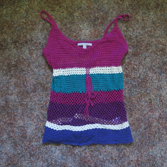 old navy crochet top